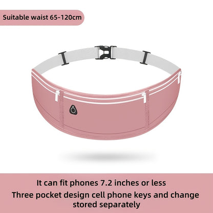 Professional Running Waist Bag Sport Belt Pouch Mobile Phone Case Men Women Pouch Gym Sports Bags Running Belt Waist Pack
