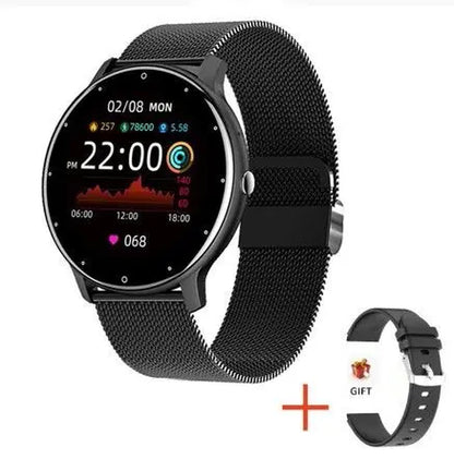 Women Smart Band Watch Real-Time Weather Forecast Activity Tracker Watches Heart Rate Monitor Sports Ladies Smart Watch Men