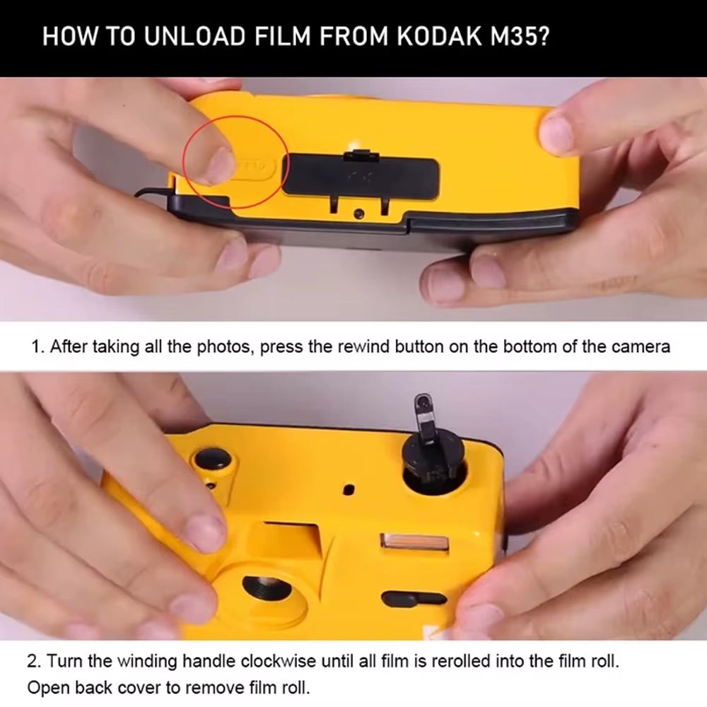 Original  M35 Film Camera Non-Disposable Retro Film Machine Manual Replaceable Reusable Film Camera with Flash Function