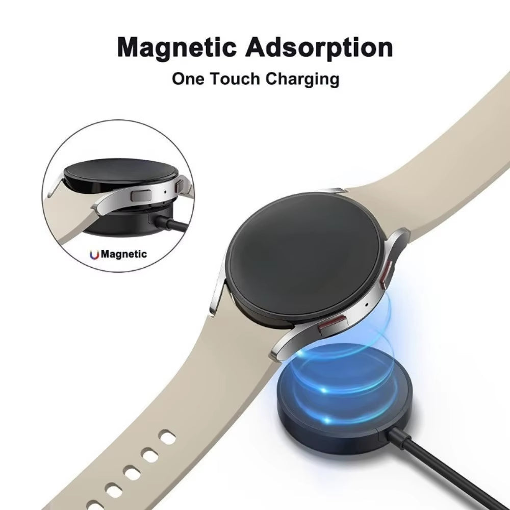 USB Type C PD Cable Charger for Samsung Galaxy Watch 6/5/Pro/4/3 41Mm 45Mm Active 2 40Mm 44Mm Watch6 Classic 43Mm 47Mm 42Mm 46Mm