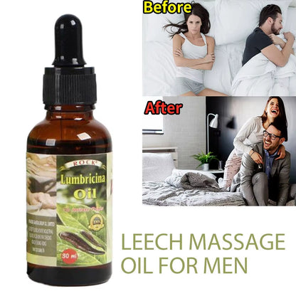 2025 New 30Ml Leech Oil Growth Man Massage Oil Growth Increase Products Men'S Enlarged Massage Essential Oil 30Ml Leech Oil Grow