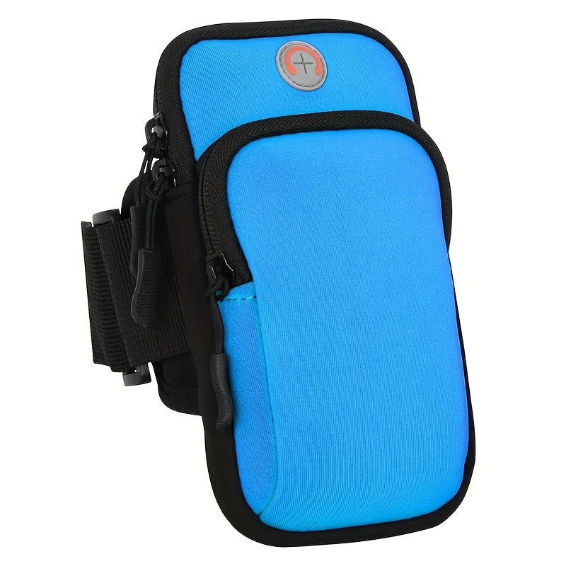Waterproof Running Arm Bag - Water-Resistant Design with Spacious Compartment and Secure Strap for Men and Women - Perfect for Outdoor Sports and Fitness Activities like Running, Jogging, Cycling, and Hiking Beauty Fashion