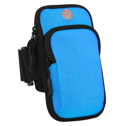 Waterproof Running Arm Bag - Water-Resistant Design with Spacious Compartment and Secure Strap for Men and Women - Perfect for Outdoor Sports and Fitness Activities like Running, Jogging, Cycling, and Hiking Beauty Fashion