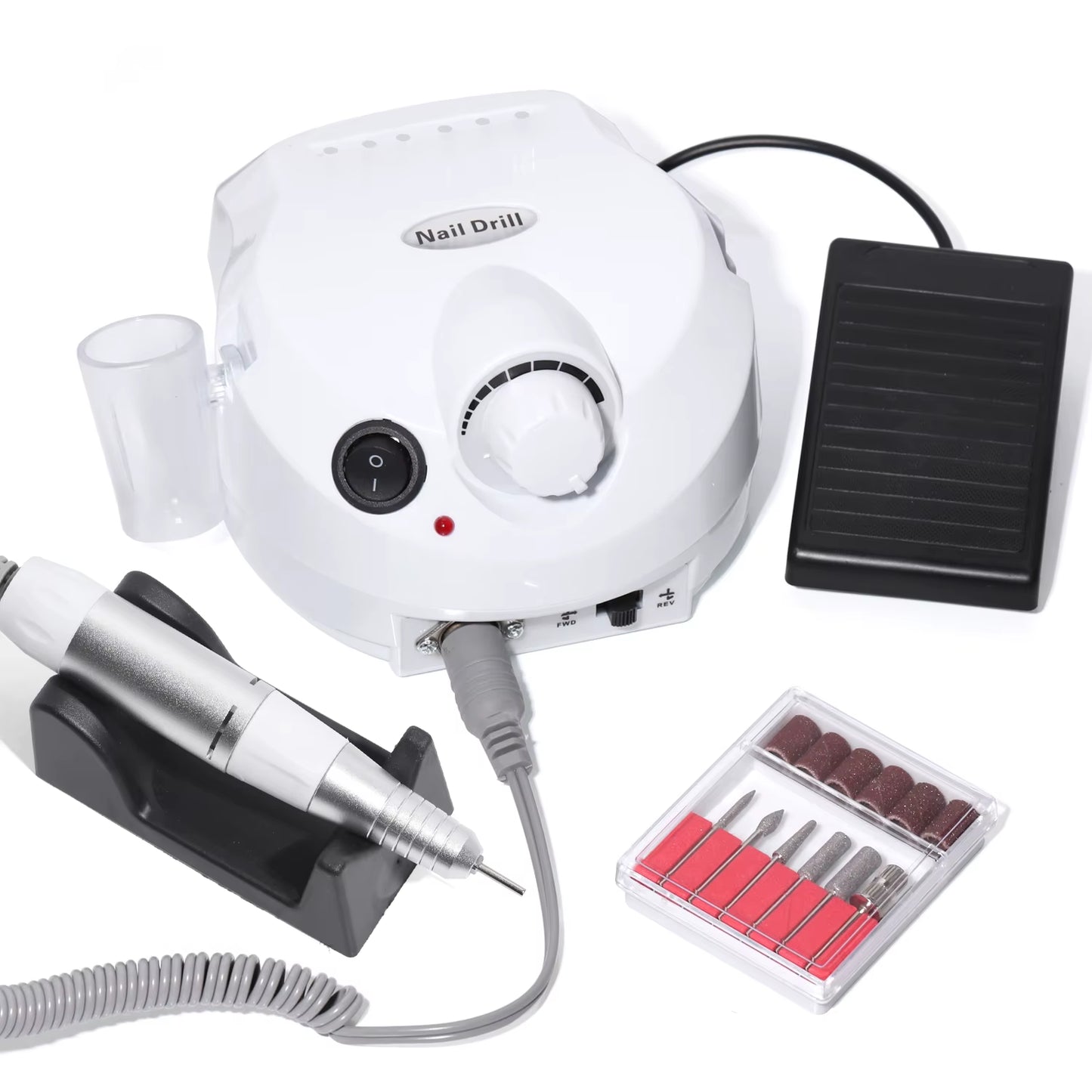 35000RPM Electric Nail Drill Machine Cutter Set Nail Gel Polisher Nail Tools Salon Equipment Strong Polishing Tool Nail File Kit
