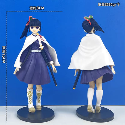Anime Demon Slayer Kimetsu No Yaiba Figure Kamado Tanjirou Action Figure Agatsuma Zenitsu Nezuko Warrior PVC Model Toys