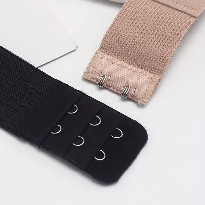 3pcs 2 Hooks Bra Strap Extenders, Comfortable Adjustable Bra Band For Braless Look, Women's Lingerie & Underwear Accessories Beauty Fashion