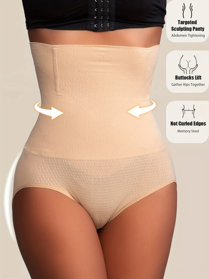 [Shaping Panties] 1 Pcs High Waist Shaping Panties | Waist Trainer Body Shaper Tummy Sheath Woman Flat Belly Control Panties Hip Butt Lifter Briefs Panty Women Underwear Shapewear Beauty Fashion
