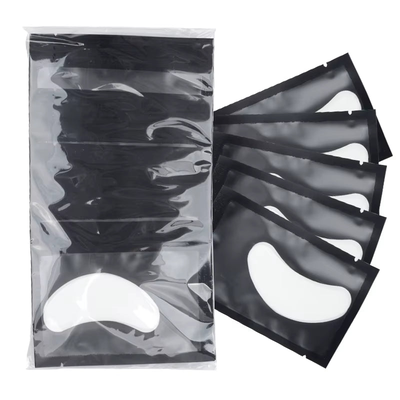 20 Pairs Eyelash under Eye Patches Eye Pad Isolation Remove Hydrogel Eye Patch Sticker Gasket Eyelash Extension Makeup Tools