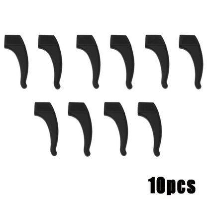 10/20Pcs Anti-Slip Silicone Ear Grip Glasses Eyeglasses Leg Ear Hook Stopper Bracket Fastener Accessories Eyewear Holder Temple