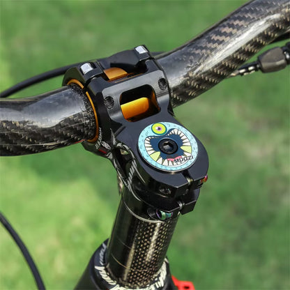 Headset Top Cap Bike Aluminum Alloy Ultralight Stem Cap Compatible with All Road MTB 1-1/8" Fork Steerer