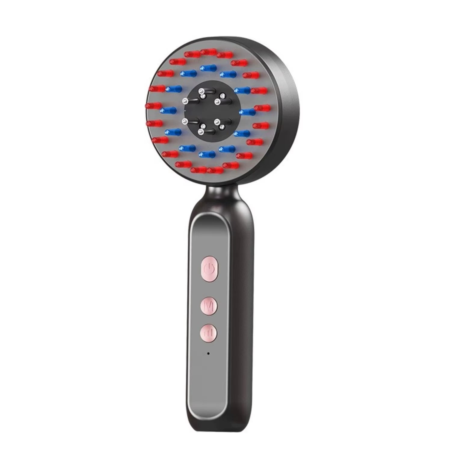 Electric Vibration Massage Comb Red Light Hair Follicle Comb Scalp Oil Liquid Applicator Head Massager Hair Growth anti Loss