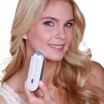 Ladies' Body Blue-Light Epilator Inductionshaver Hair Remover Tool Rotary Electric Automatic Face Leg Bikini Lip Depilator