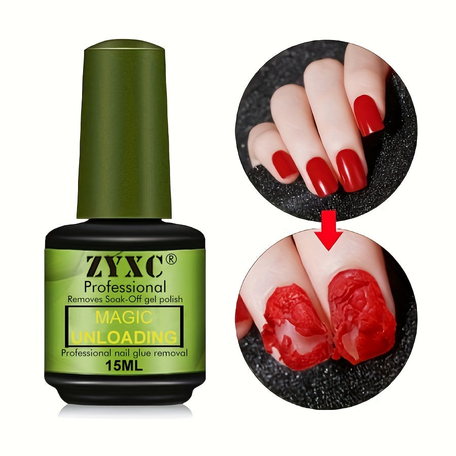 0.51oz Magic Soak-Off Quick Nail Glue Remover, Nail Polish Remover For Gel Nails Polish Beauty Fashion