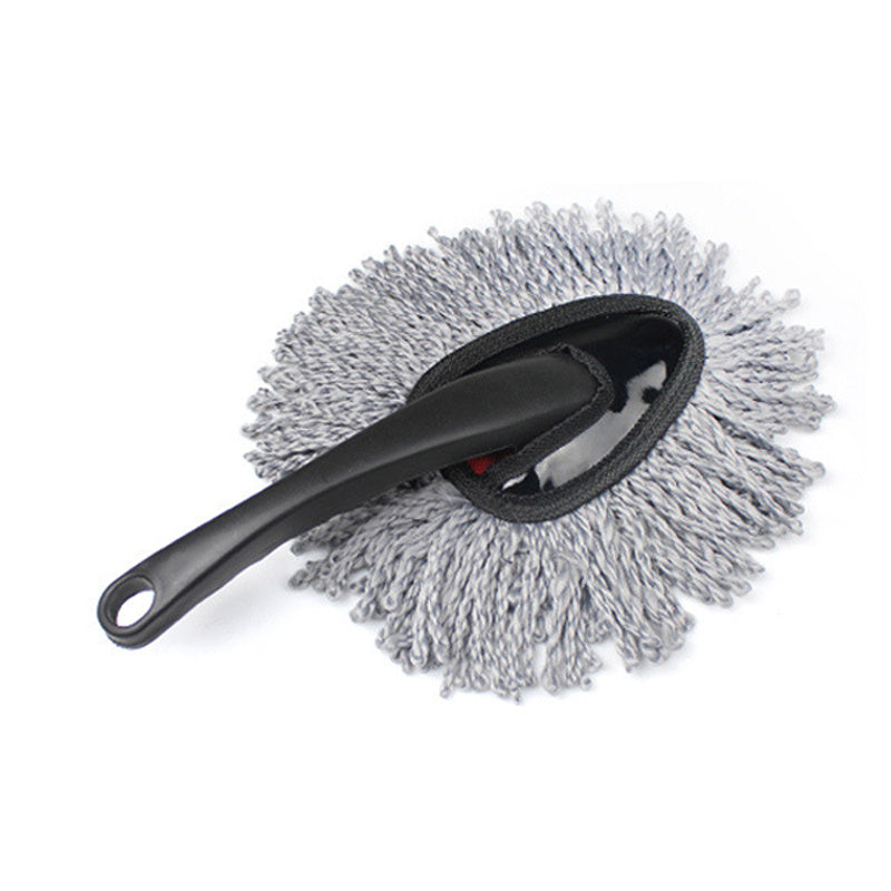 Car Dust Removal Small Duster Wipe Car Soft Brush Cleaning Brush Mini Bristle Brush Dust Removal Brush Nanofiber Car Interior Beauty Fashion