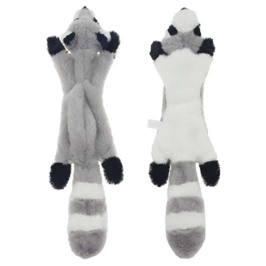 New 45Cm Simulated Animal Holster No Stuffing with Squeakers Dog Chew Toy Durable Plush Crinkle Pet Squeak Toys Pet Supplies