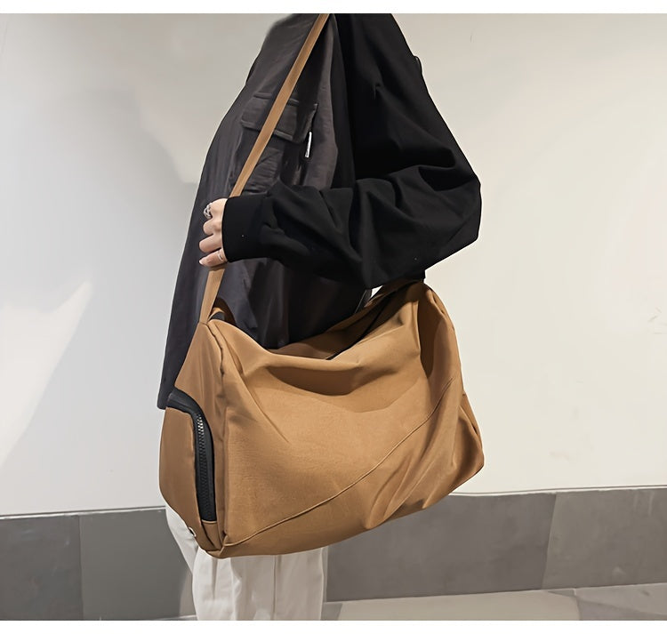 Men's Large Sling Bag, Sport Travel Shoulder Bag, Crossbody Bag For Hanging Out & Daily Commute Beauty World Shop
