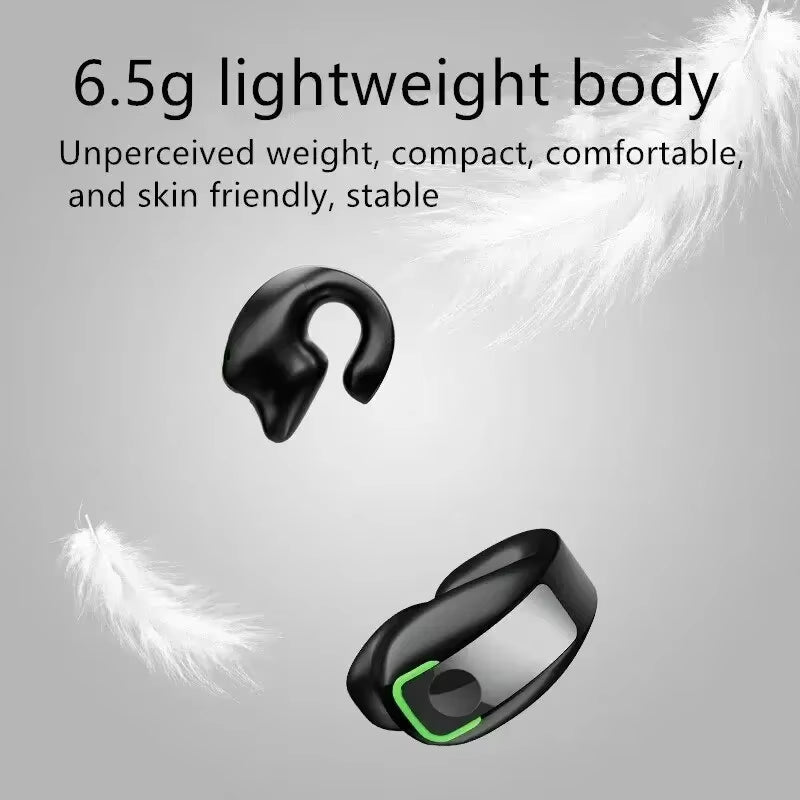 Bluetooth Earphone Clip on Monaural Inear Motion Stereo Bone Conduction Gd28 Business Wireless Earphone Mini Monaural Tws