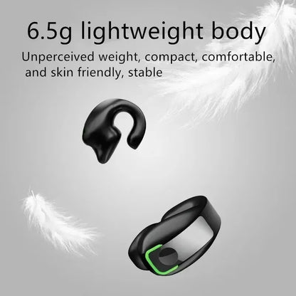 Bluetooth Earphone Clip on Monaural Inear Motion Stereo Bone Conduction Gd28 Business Wireless Earphone Mini Monaural Tws