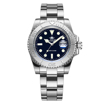 Luxurious Men'S Analog Quartz Watch BGW9 Luminous 20 Bar Waterproof Men'S Diving Stainless Steel Men Watches H3