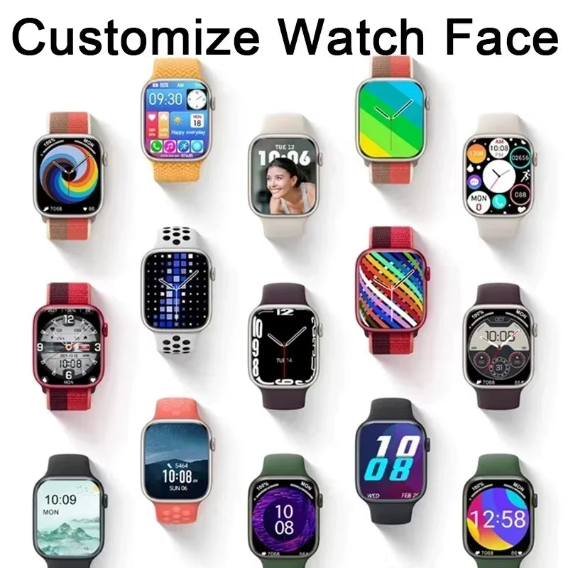 Smartwatch New Original for Men Series 9 Phone Call Custom Watch Face Sport Waterproof Women Man Wearable