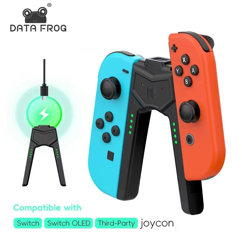 Switch Charging Grip for Joycon Handle Charging Bracket for Switch/Switch Lite/Switch OLED Accessories