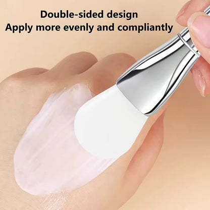 Silicone Facial Mask Brush Soft Hair Facial Mask Brush Brush Applicator for Facial Mask Beauty Salon Brushes Makeup Tools