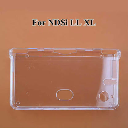 Clear Crystal Protective Cover Case Shell Housing for 3DS 3DSLL 3DSXL New 3DS XL LL NDSL Ndsi LL XL for GBA SP Game Console