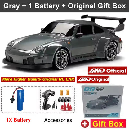 New  Remote Control Drift Car Full Size 1:24 Mini Remote Control Racing Car Model 2.4G Radio High Speed RC Car Boy Toy Gift