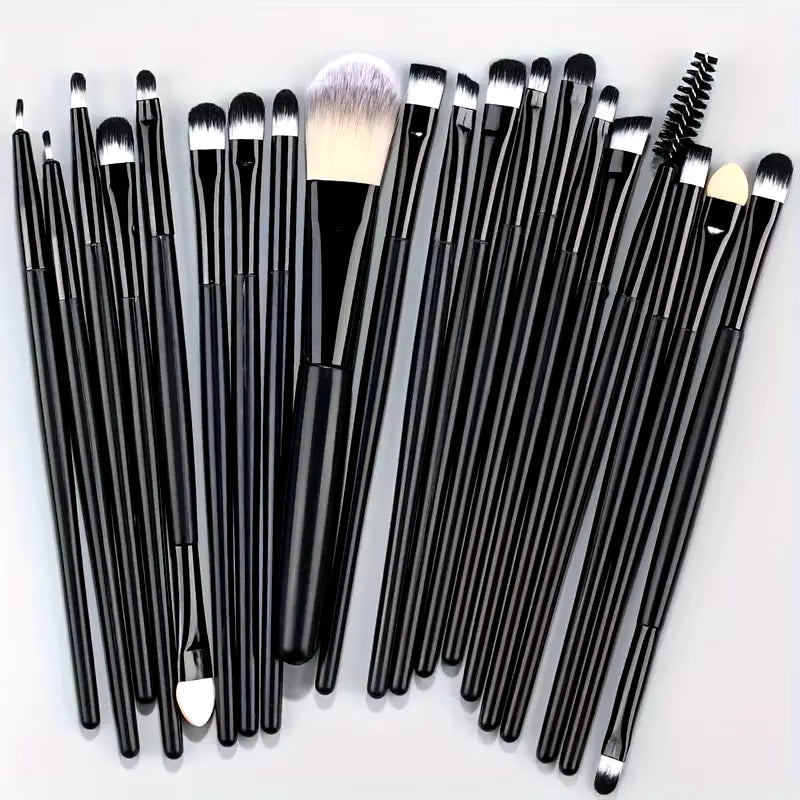 20Pcs Makeup Brush Set Eyeliner Brush Blending Brush Makeup Brushes for Cheeks Eye Cosmetic Foundation Brush Make up Brushes Set