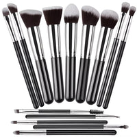 14Pcs Silver Black
