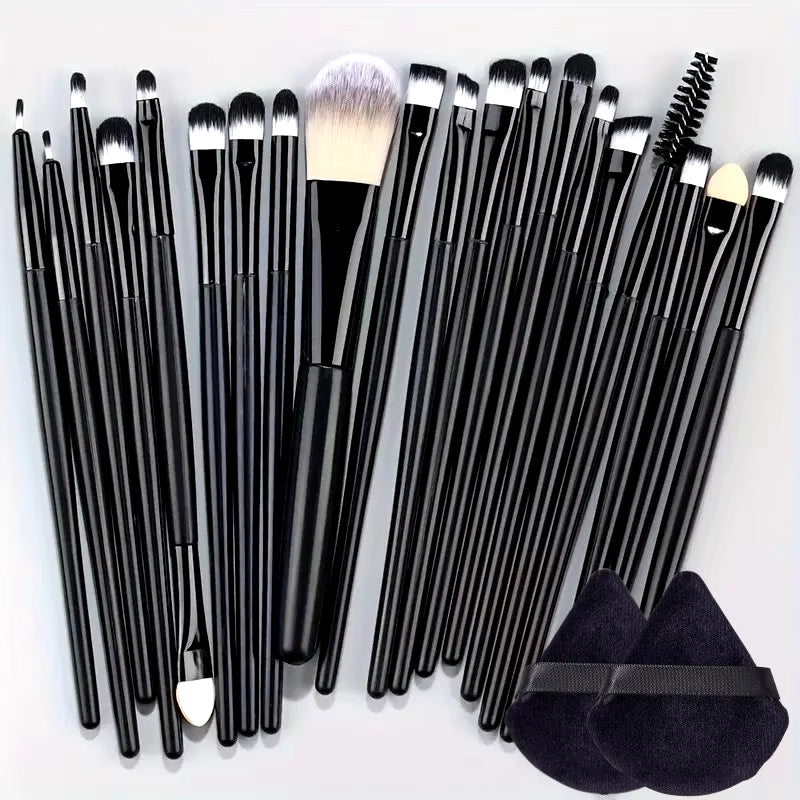 20Pcs Makeup Brush Set Eyeliner Brush Blending Brush Makeup Brushes for Cheeks Eye Cosmetic Foundation Brush Make up Brushes Set