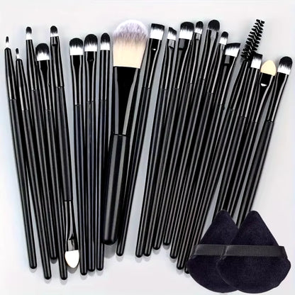 20Pcs Makeup Brush Set Eyeliner Brush Blending Brush Makeup Brushes for Cheeks Eye Cosmetic Foundation Brush Make up Brushes Set