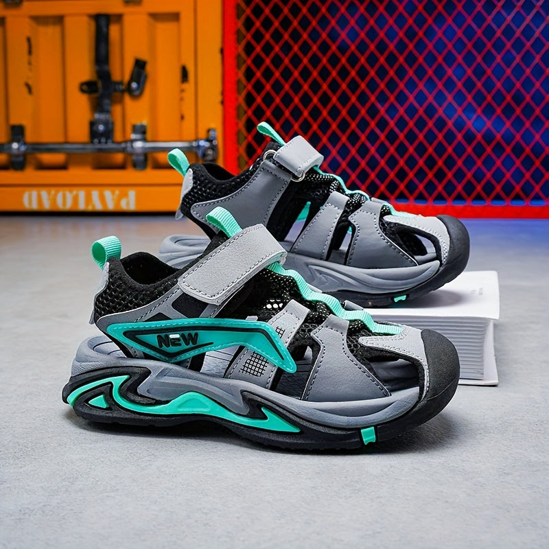 Boys Breathable Casual Sport Sandals - Non-Slip, Wear-Resistant, and Abrasion-Resistant Shoes for Outdoor Walking, Running, and Training - Perfect for Daily, Hiking, and Summer Activities Beauty World Shop