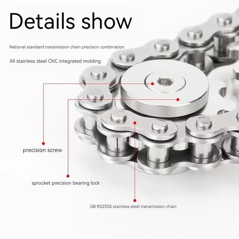 Metal Fidget Spinner Office Desk Toy Stress Relief Gears Hand Spinner for Adults Desk Decoration Home Decor Relieve Stress Relax