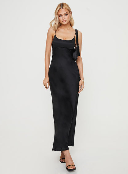 Ravia Maxi Dress Black Princess Polly