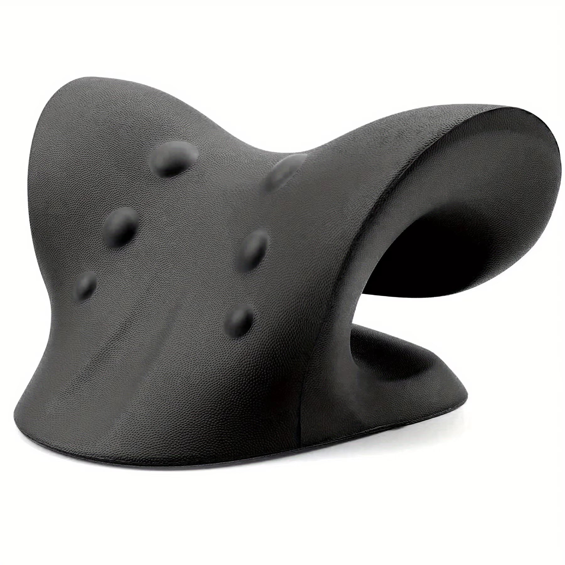 Eva Neck and Shoulder Relaxer, C-Shape Cervical Traction Device, Relax Spine Alignment, Chiropractic Pillow Stretcher Massager