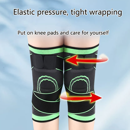 1pc Strap Knee Protector Sports Knee Support Adjustable Compression Breathable Joint Protection Sports Knee Protector Strap Compression Basketball Running Beauty Fashion