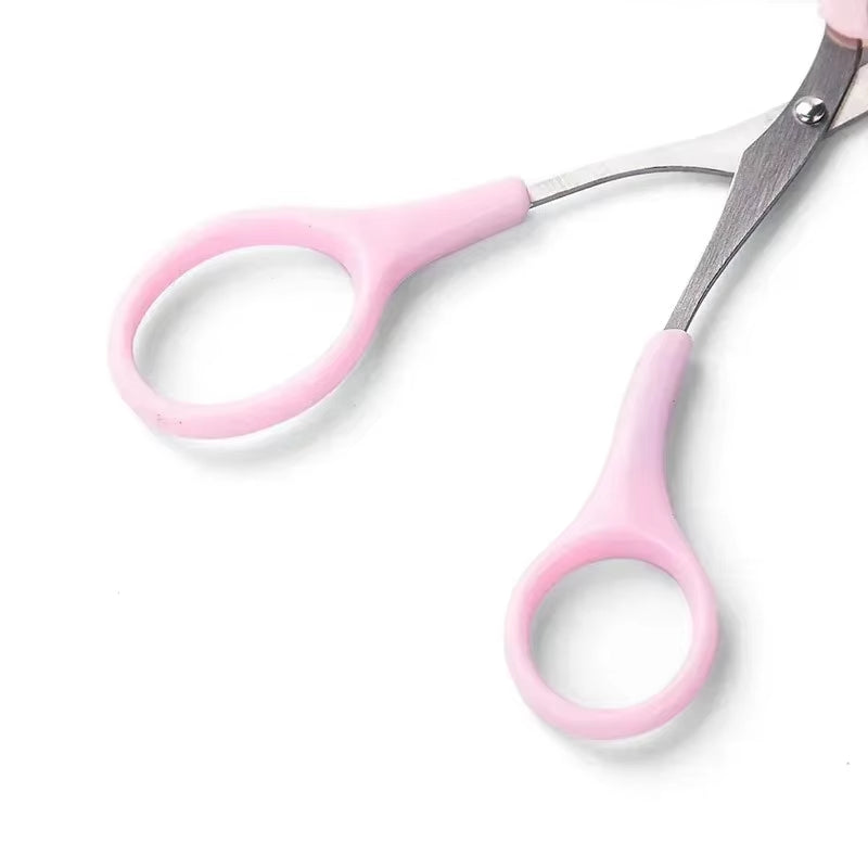 1/3PCS Eyebrow Trimmer Makeup Tools Stainless Steel Eyebrow Scissors with Comb Hair Removal Eyebrows Shaping Makeup Tools
