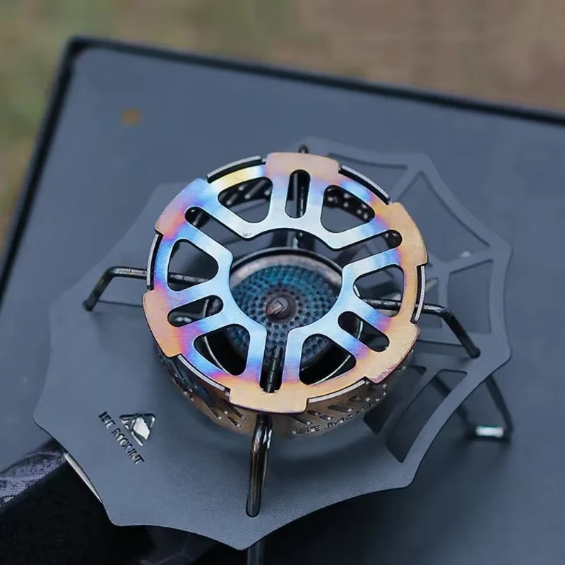 Outdoor Stove Windproof Mini Camping Stove Windproof Circle Picnic Stainless Steel Windproof Board Portable Windproof Cover