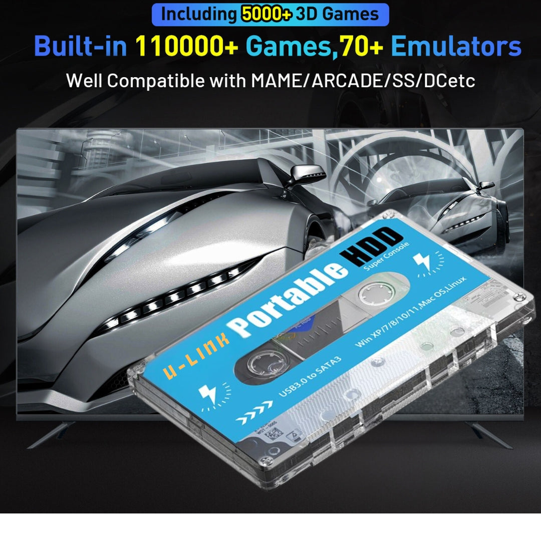 U-Link Portable HDD Super Console APE'S HUT