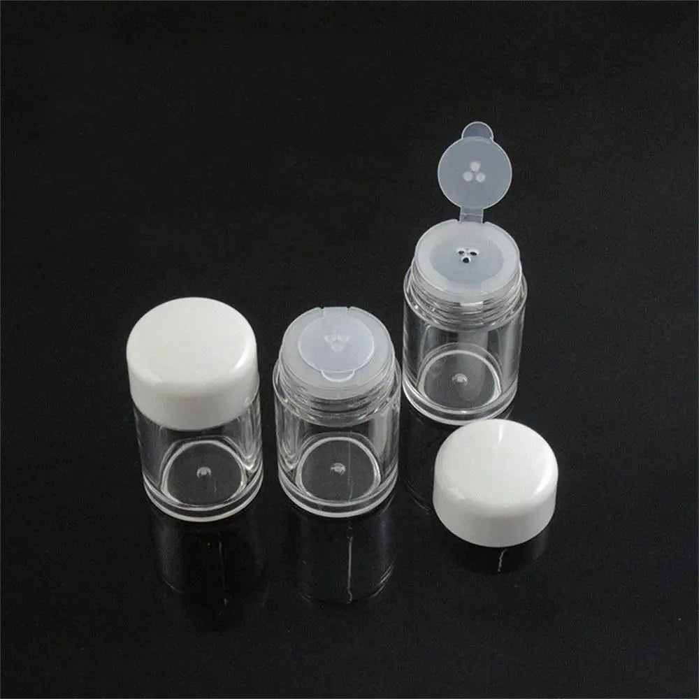 10Ml Empty Refillable Cosmetic Jar Pot Loose Face Powder Sieve Powder Box Empty Cosmetic Container Travel Wholesale Dropshipping