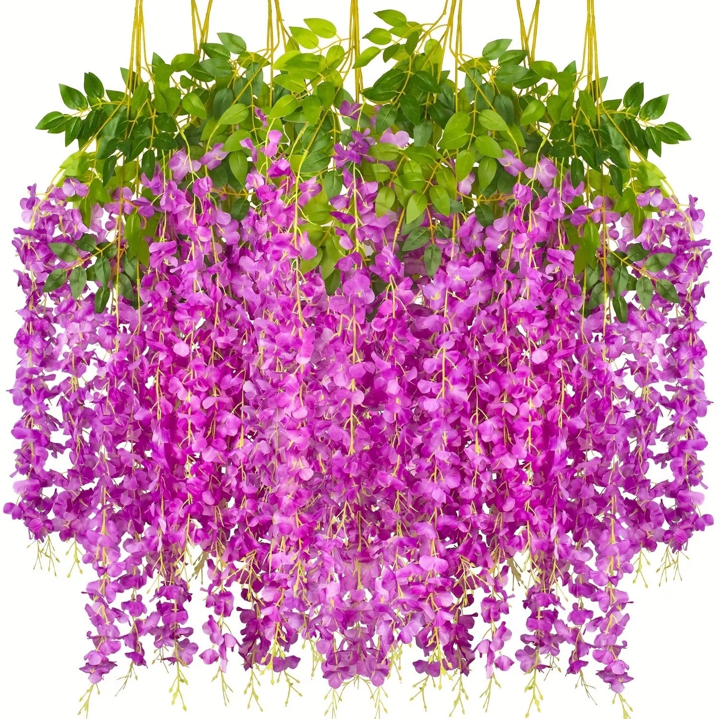 1 Pc Artificial Flowers Rattan Home Wedding Celebration Festival Outdoor Garden Wall Yard Garland DIY Gift Box Decorat Accessory