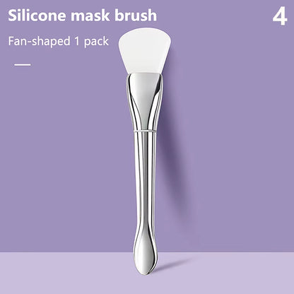 Silicone Facial Mask Brush Soft Hair Facial Mask Brush Brush Applicator for Facial Mask Beauty Salon Brushes Makeup Tools