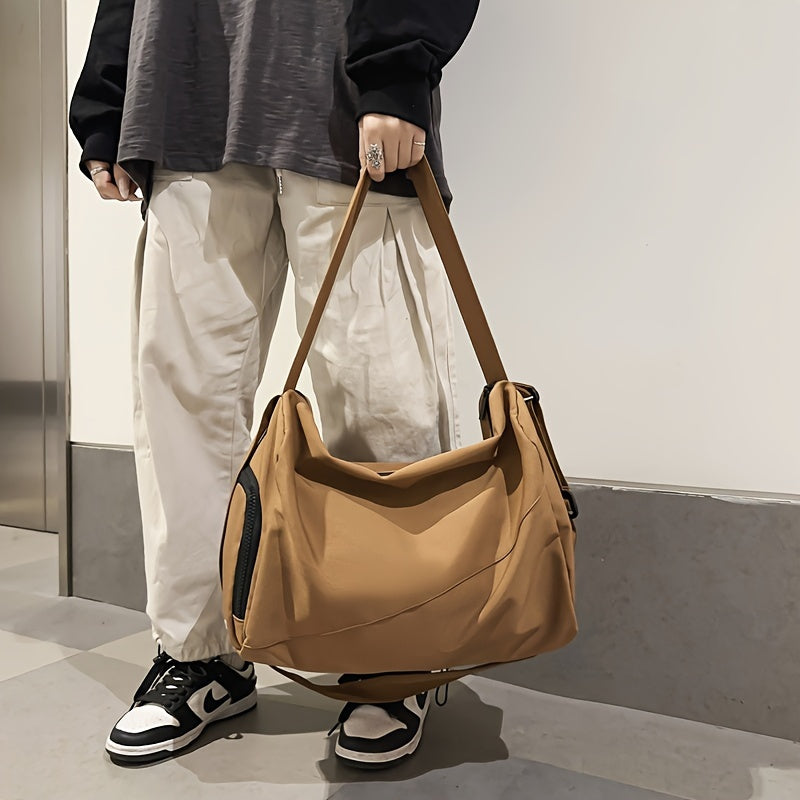Men's Large Sling Bag, Sport Travel Shoulder Bag, Crossbody Bag For Hanging Out & Daily Commute Beauty World Shop