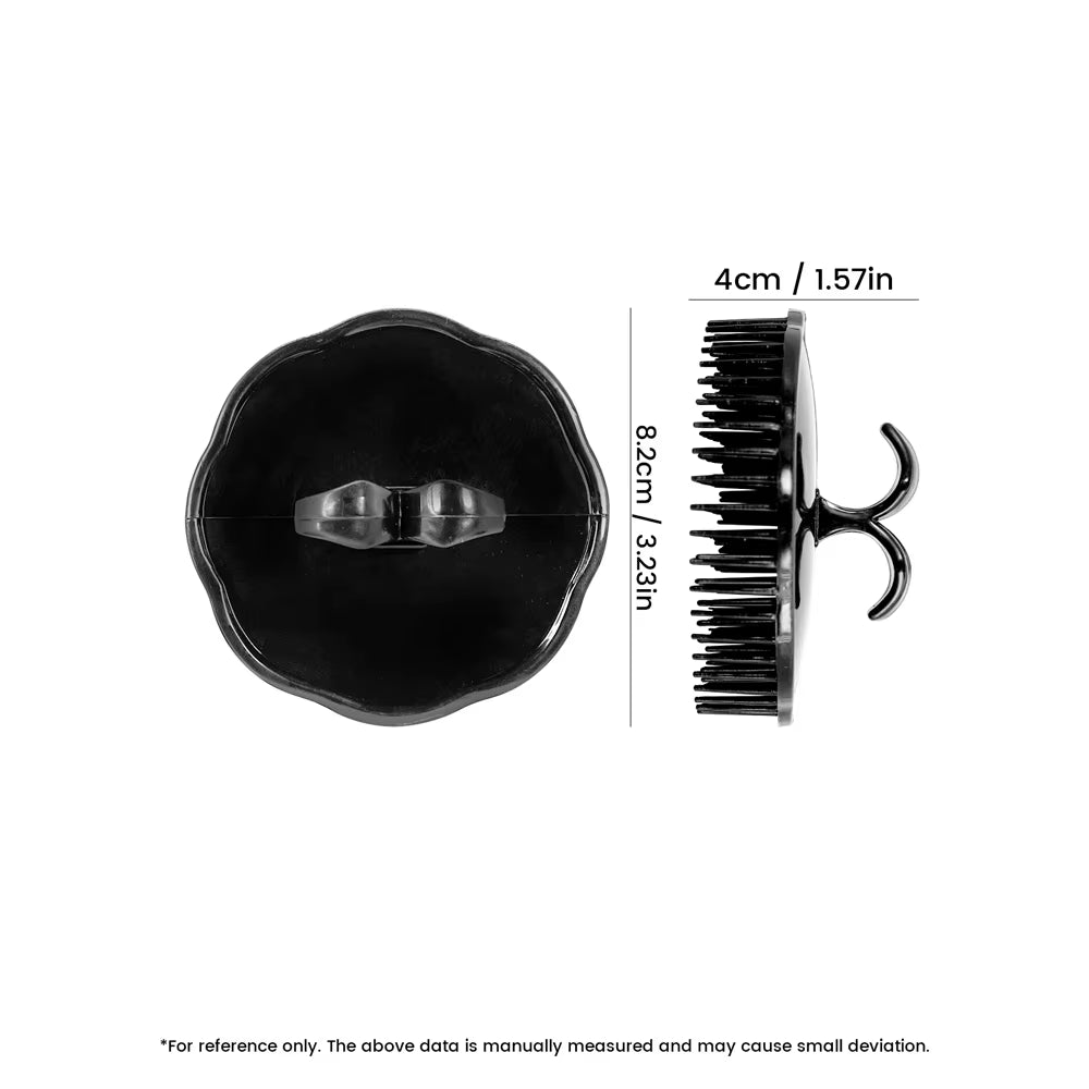 Scalp Massager Shampoo Brush Multiple Colors Hair Scrubber for Deep Cleansing Exfoliating Stimulating Hair Growth