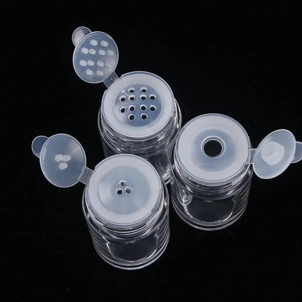 10Ml Empty Refillable Cosmetic Jar Pot Loose Face Powder Sieve Powder Box Empty Cosmetic Container Travel Wholesale Dropshipping
