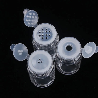 10Ml Empty Refillable Cosmetic Jar Pot Loose Face Powder Sieve Powder Box Empty Cosmetic Container Travel Wholesale Dropshipping