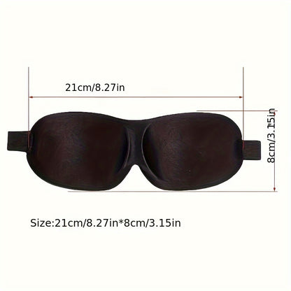 1/3/5/10 Pack Pure Blackout 3D Contoured Eye Mask for Adults - Heavy Duty Hypoallergenic & Fragrance-Free, Soft Ergonomic Fit (Men & Women) - Travel, Home, Office Use, No Leakage, Beige-Friendly - Ideal Gift for Night Beauty Fashion