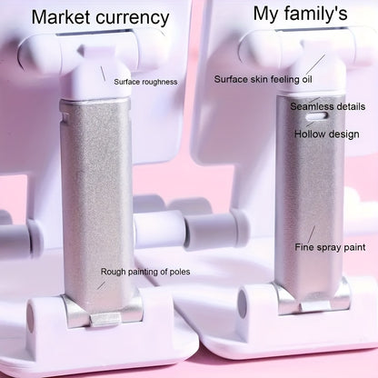 2PCS Portable Retractable Phone Stand Compatible With All Phones, 2 Colors Available Beauty Fashion