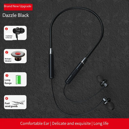 HE05 Neckband Wireless Headphones Hi-Fi Stereo Sound Sport Wireless Earphones Comfortable Wearing Wireless Headset Compatible with all mobile phones Can Be Used As A Birthday Gift Holiday Gifts